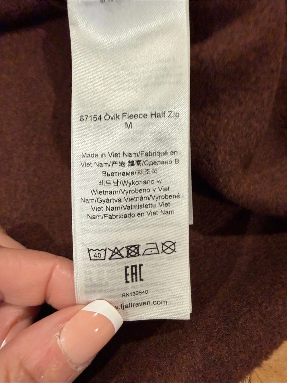 Fjallraven ovik fleece